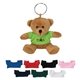 a group of mini bear key chain