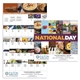 aerial view a group of national day - spiral calendar, image 1 of 7