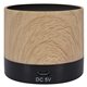 aerial view a woodtone allegro wood grain wireless speaker, image 1 of 5
