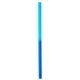 aerial view a light blue to dark blue reuse - it(tm) mood silicone straw in round case, image 1 of 2