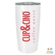 a white 20 oz tumbler economy drinkware gift box set