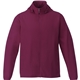 aerial view a maroon mens toba packable jacket, image 1 of 5