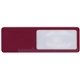 aerial view a maroon bookmark magnifier (5x magnification), image 1 of 2