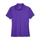 aerial view a campus purple core365 - womens origin performance piqu polo, image 1 of 6