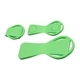 aerial view a green clip - all all - purpose magnetic clip holder, image 1 of 2
