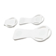aerial view a white clip - all all - purpose magnetic clip holder, image 1 of 2