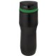 aerial view a black & green band 16 oz persona(r) caturra trail vacuum tumbler, image 1 of 2