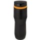 aerial view a black & orange band 16 oz persona(r) caturra trail vacuum tumbler, image 1 of 2