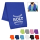 a group of recycled polyester rpet cooling sport towel