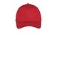 aerial view a true red port company(r) six - panel unstructured twill cap, image 1 of 3