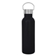 aerial view a black 28 oz tipton lug stainless steel bottle, image 1 of 4