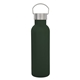 aerial view a matte forest green 28 oz tipton lug stainless steel bottle, image 1 of 4