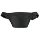 a black 600d polyester fanny waist pack