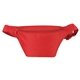 a red 600d polyester fanny waist pack