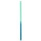 a green to blue mood(tm) reusable straw, blank