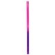 a pink/purple mood(tm) reusable straw, blank