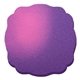 aerial view a purple to pink mood(tm) die cut eraser - maltese cross, image 1 of 2