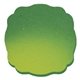 aerial view a green to yellow mood(tm) die cut eraser - maltese cross, image 1 of 2