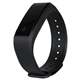 aerial view a black activity tracker wristband 2.0, image 1 of 4