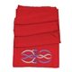 a red cooling towel, full color digital