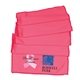 a pink cooling towel, full color digital