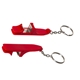aerial view a red pop n prop bottle opener with phone stand, image 1 of 2