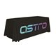 a black 6 lazerline 3- sided throw full - color front only