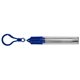 aerial view a blue eco - collapsible straw 8 reusable stainless steel straw, image 1 of 10