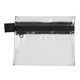 aerial view a clear del monte 13 piece golf kit components inserted into zipper pack, image 1 of 5