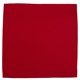 aerial view a red the cooling bandana headband and neck wear, image 1 of 3