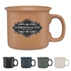 a group of natural 14 oz satin finish ceramic mug