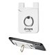 a white phone wallet holder