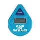 a blue digital water saver