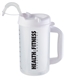 aerial view a white 32oz measurement mug, image 1 of 2