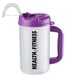 aerial view a purple 32oz measurement mug, image 1 of 2
