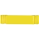 aerial view a yellow exercise stretch band, image 1 of 2