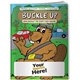 aerial view a as shown coloring book - buckle up with buckley the safety belt beaver, image 1 of 3