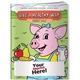 aerial view a as shown coloring book - live a healthy way every day, image 1 of 3