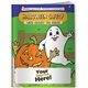 aerial view a as shown coloring activity book - halloween safety with gilbert the ghost, image 1 of 3