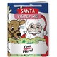 aerial view a as shown coloring book - santa visited me, image 1 of 3