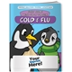aerial view a as shown coloring book - fight germs with pengy penguin cold and flu, image 1 of 3