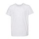 aerial view a white fleck triblend bella + canvas - youth triblend tee, image 1 of 4
