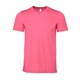 aerial view a heather charity pink bella + canvas - cvc jersey tee - colors, image 1 of 3