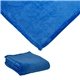 aerial view a blue fairmont mink touch blanket, image 1 of 4
