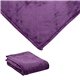aerial view a purple fairmont mink touch blanket, image 1 of 4