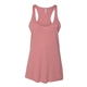 aerial view a mauve triblend bella + canvas - womens triblend racerback tank - colors, image 1 of 4