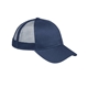 a navy big accessories structured trucker cap - all