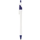 aerial view a blue w/black ink dart click ballpoint pen - promotional pens, image 1 of 2