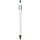 aerial view a green w/black ink dart click ballpoint pen - promotional pens, image 1 of 4