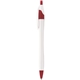 aerial view a red w/black ink dart click ballpoint pen - promotional pens, image 1 of 2